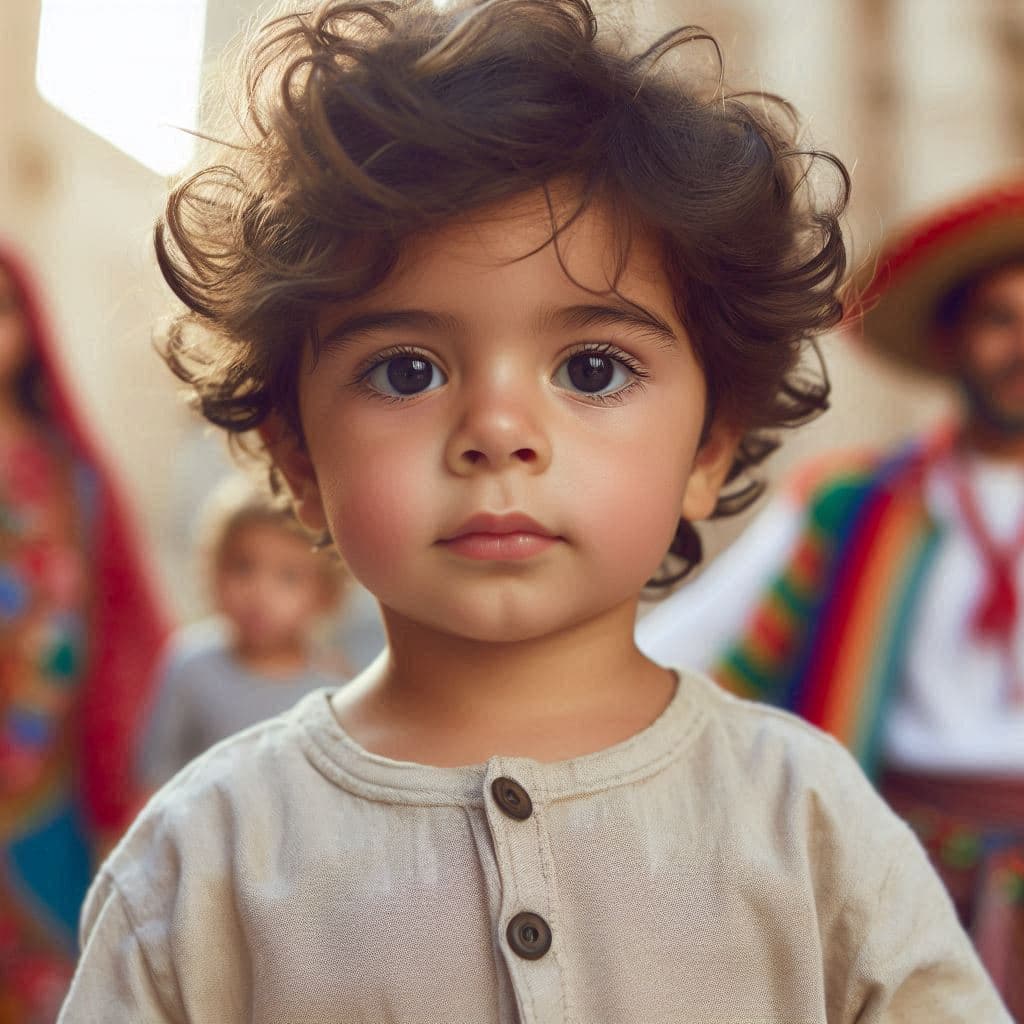 Toddler in second year of life