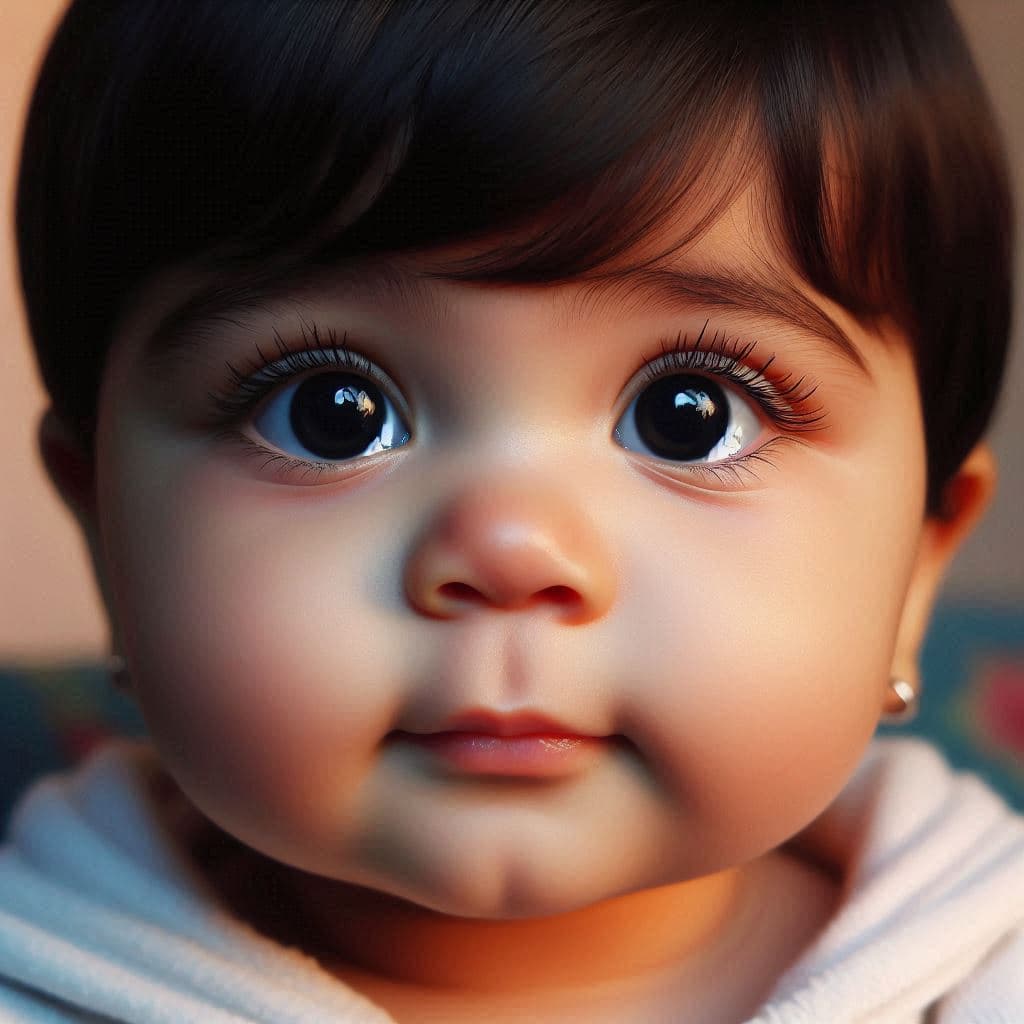 Nine month old baby